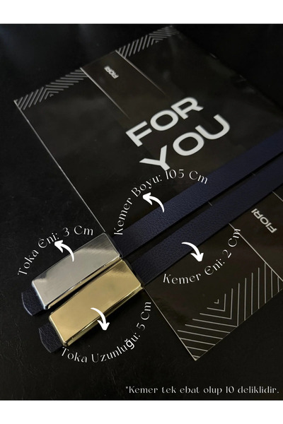 Fiori حزام نسائي رفيع بإبزيم مستطيل مكون من قطعتين، حزام للسترة، حزام للقميص،...