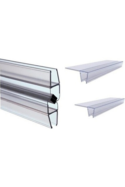 Yıldırım Duş Temper Cam Duşakabin Fitili 5mm Ve 6mm Uyumlu Şeffaf Mıknatıslı Suluk