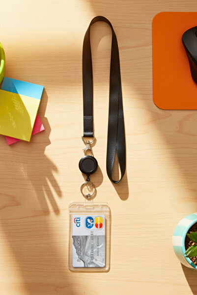 excarpin Държач за карти за въже за персонала Yoyo Водоустойчив контейнер за ...