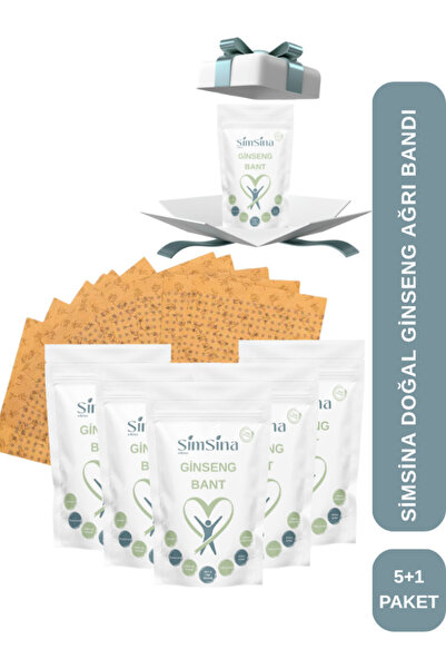 Simsina Doğal Ginseng Ağrı Bandı ile Anında Konfor ve Kalıcı Rahatlama 150 Ad...