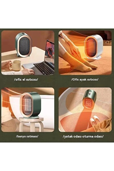 MBL Masaüstü Isıtıcı 1200W Fanlı Hızlı Hava Isıtıcı XH-1201