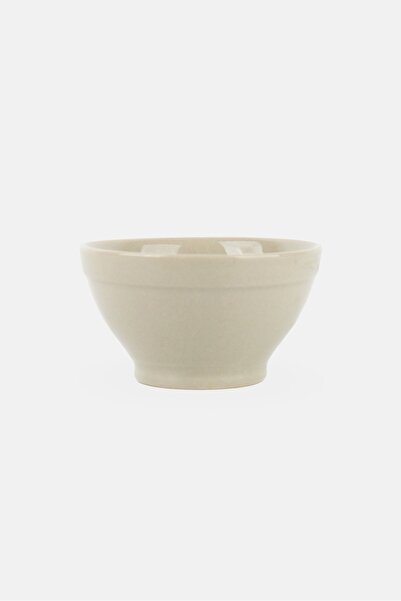 BIA Cordon Bleu Round Stoneware Solid Pinch Dipping Bowl, Taupe