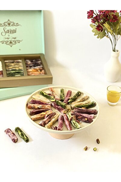 DELIGHT حلقوم تركي اصابع مشكل معبأ ومستورد من تركيا بالطائرة 450 جم