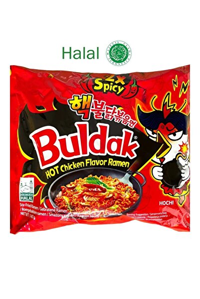 Genel Markalar 2x spicy buldak samyang ramen tekli paket helal sertifikalı