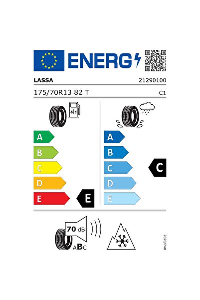 Lassa 175/70R13 82T Snoways 3 Üretim 2024 Oto Kış Lastiği