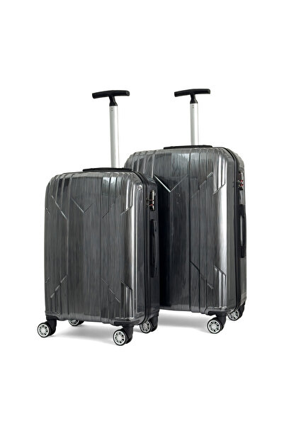 Reymond Luggage Reymond INOX Polikarbon Valiz, Orta Boy&Büyük Boy