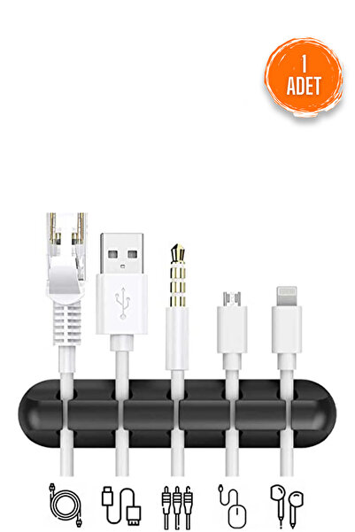 Beatitude Kablo Düzenleyici 1 Adet Kablo Düzenleme Klipsleri Masa Altı Organi...