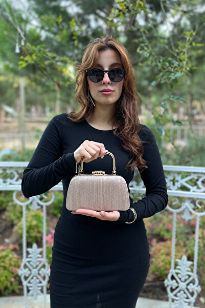 torime Γυναικεία τσάντα ώμου με λεπτομέρεια ασημί λαβή