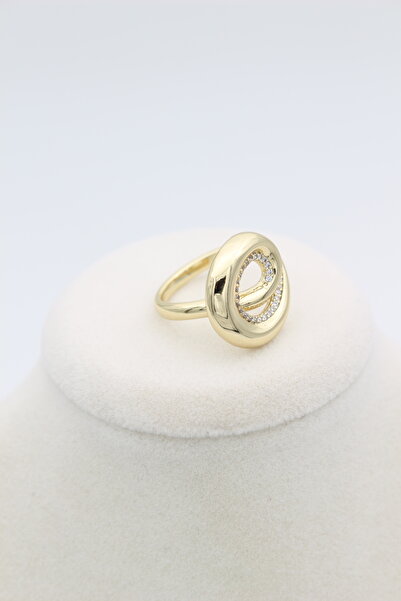 XUPING JEWELRY Style Pearl/Xuping Jewelry Snail Model Zircon Stone Ring