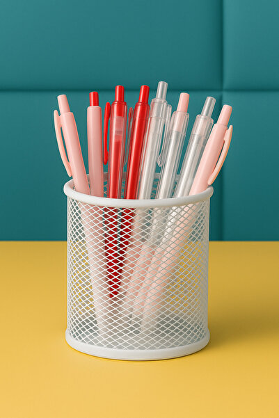 Boldy Držač za olovke za radni sto - Metalni organizator - Držač za olovke