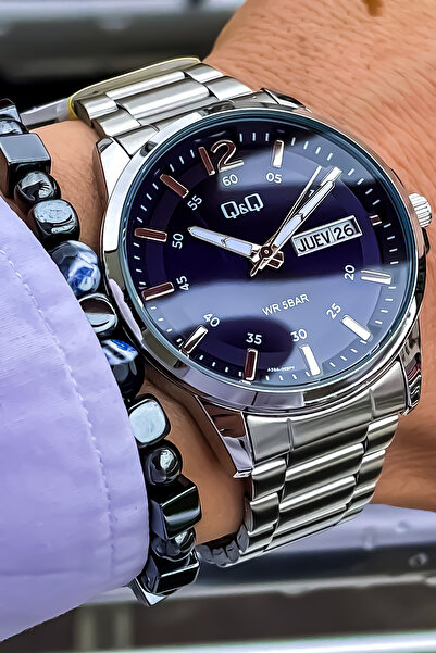 Q&Q Marka Spor Şık Yeni Sezon Erkek Kol Saati Bileklik