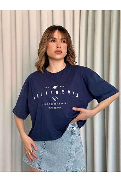 Zerenyus Clfrn Printed T-Shirt Navy