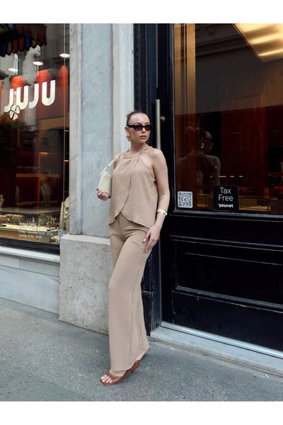 Zerenyus Διπλό Σετ Ayrobin Beige