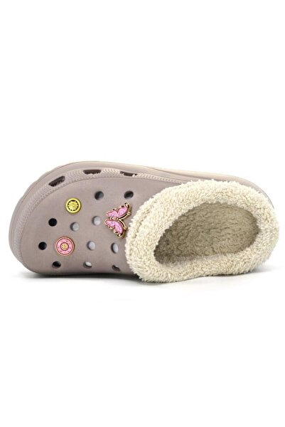 Sonimix Γυναικείες Παντόφλες Σπίτι Furry Stone Eva Χειμερινές Ορθοπεδικές Παντόφλες