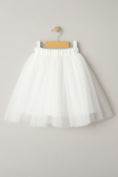 OPPOMİO Girl's Colorful Tulle Tutu Skirt - Party & Daily Wear