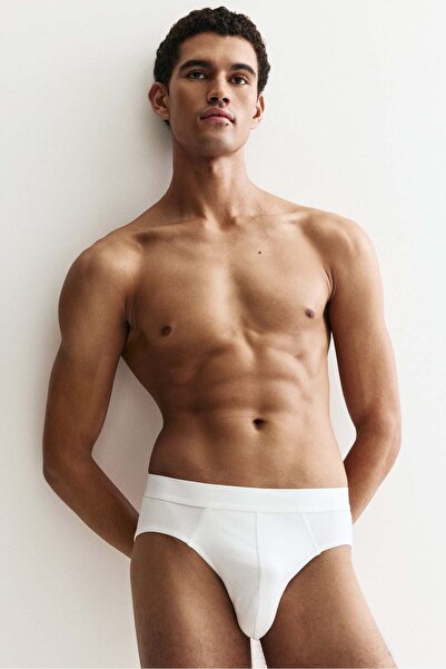 H&M مجموعة من 3 سراويل داخلية قطنية