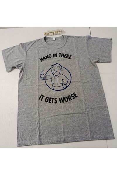 Kidkodbot Fallout Hang in There T-shirt