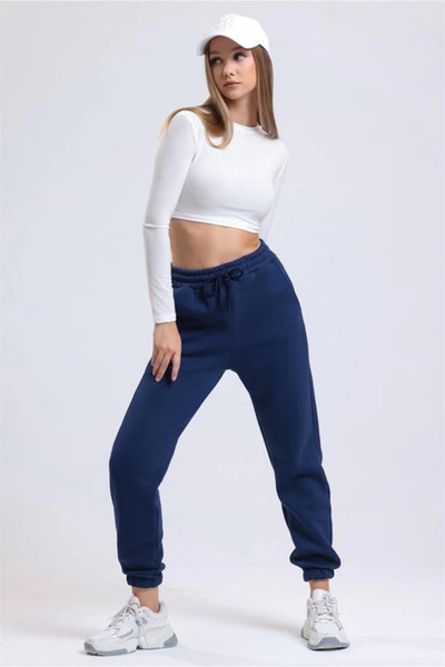 Zerenyus 3 Thread Ribbed Elastic Leggings Green