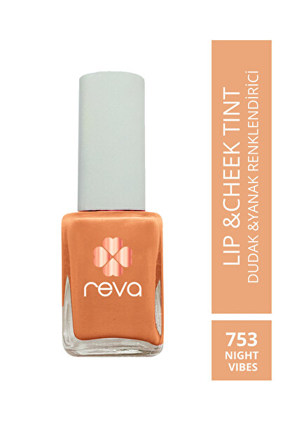 REVA Somon Dudak & Yanak Renklendiricisi-Lip & Cheek Tint Night Vibes No:753 10 ml