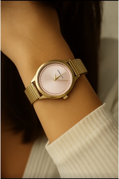 SKMİ ساعة يد نسائية بولو وايت