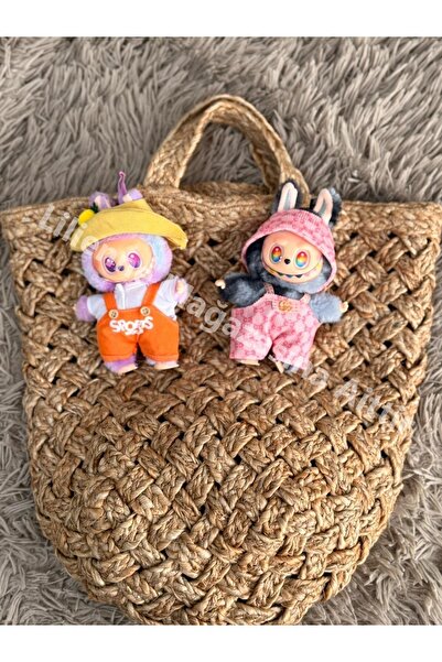 LİLİ ENNEE Lilienne Labubu Anahtarlık 1 Adet Elbiseli Aksesuarlı Labubu( Karışık Gelmektedir. )