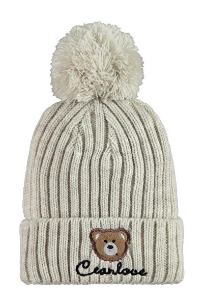 Civil Baby Bear Baby Boy Beanie - Gray