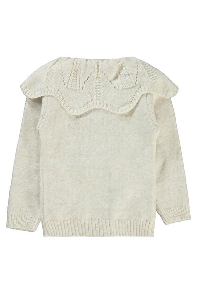 Civil Girls Kız Çocuk Hırka 2-5 Yaş Ekru