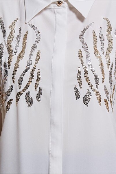 Alvina Πουκάμισο γιακά με λεπτομέρεια τουνίκ 44569