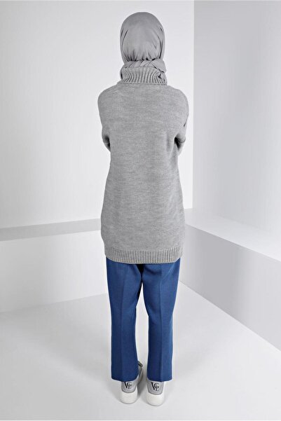 Alvina Knitted Detailed Knitwear Tunic 43135