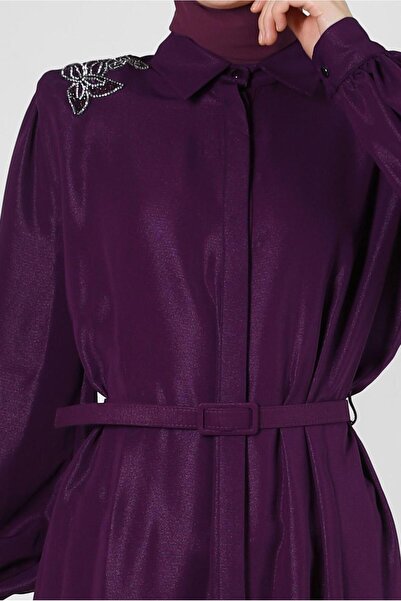 Alvina STONE DETAIL ON SHOULDER BELT TUNIC 43774