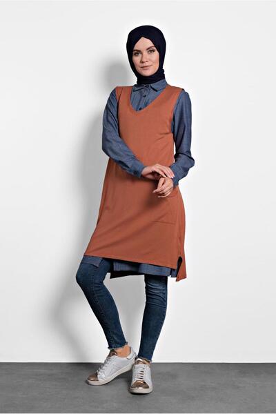 Alvina V-Neck Knitting Sueveter 40071