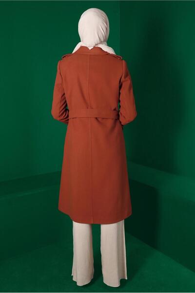 Alvina Пальто з поясом і ґудзиками 90303