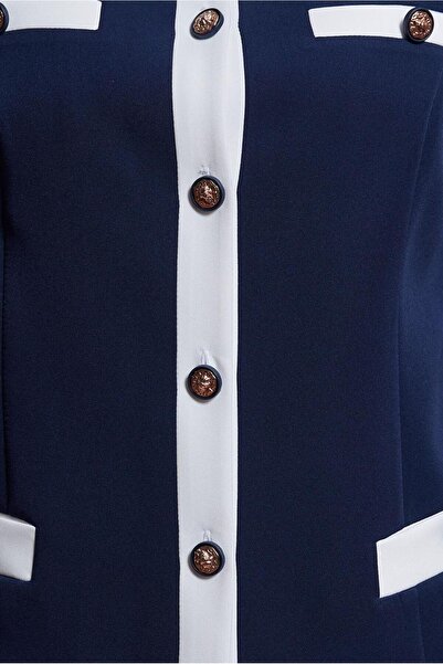 Alvina 30426 Μοντέλο Κουμπί Λεπτομερή Σετ Φούστα