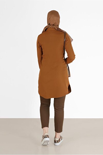 Alvina HIDDEN BUTTON BASIC TUNIC 42403