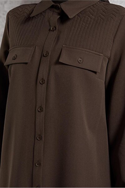 Alvina 45117 Model Shirt Collar and Pants Set