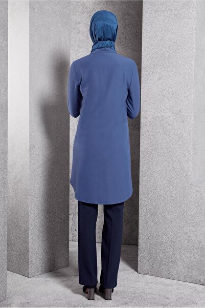 Alvina 45079 Μοντέλο πουκάμισο γιακά χιτζάμπ τουνίκ