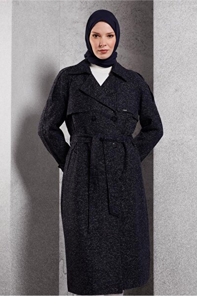 Alvina Поясний пальто з деталями - Модель 90474