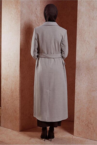 Alvina 90504 Μοντέλο Παλτό με Ζώνη