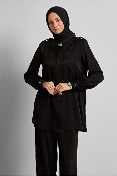 Alvina Brooch Detail Tunic 20747