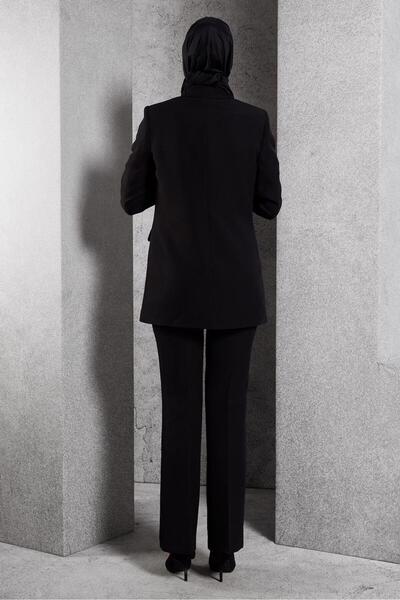 Alvina Double-Breasted Collar Pants Suit 30509