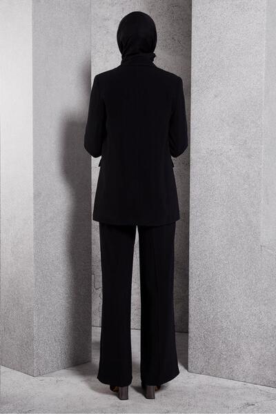 Alvina 30504 Model Double-Breasted Collar and Trousers Set