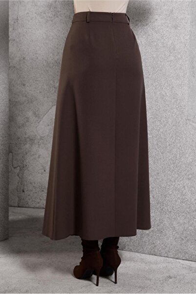 Alvina PİLİSE DETAYLI ETEK 60637