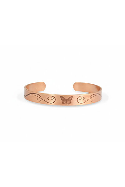 Güney Takı Store Butterfly Motif Copper Bracelet