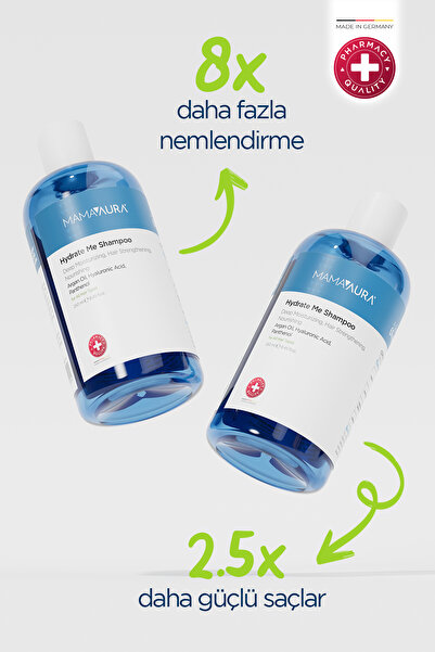 MAMAAURA Ekstra Nemlendirici Şampuan -Hydrate Me Shampoo