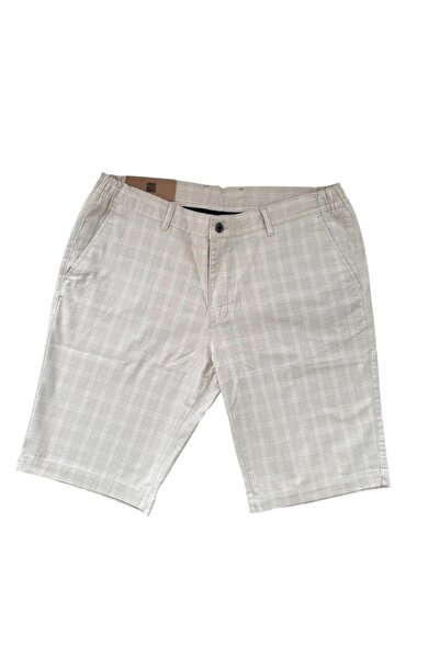 daddies cool with epic Krem Ekose Pamuklu Bermuda Pantolon