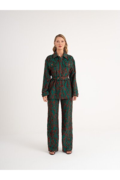 SERPİL Serpil Kadın Yeşil Takım 39493