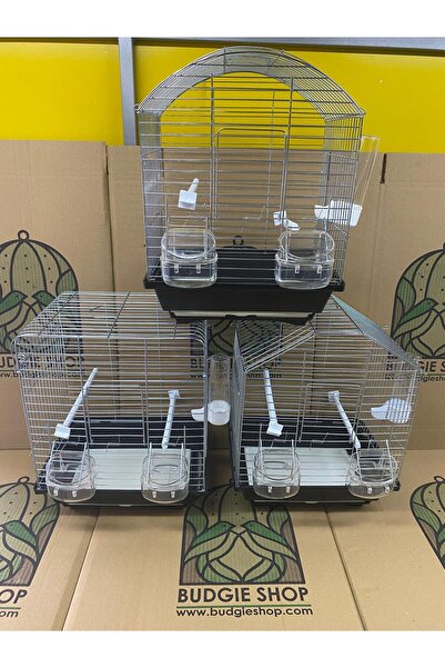 islandtoys ÇİFT KAPILI 30x23x37(YÜKSEKLİK) ÇEKMECELİ ADATOYS BUDGİESHOP MUHABBET KUŞU KAFESİ