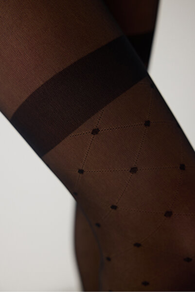 Penti Laura Black Pantyhose