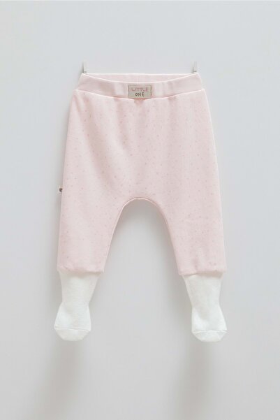 Caramell بنطلون أطفال ناعم بألوان فاتحة وردي اللون