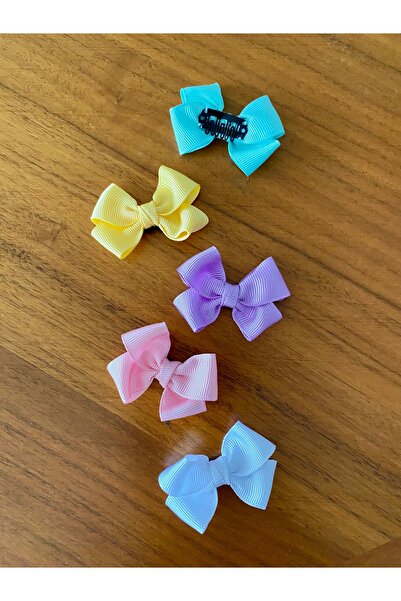 EGOMİ 5li Fiyonk Saçsız Bebek Tokası